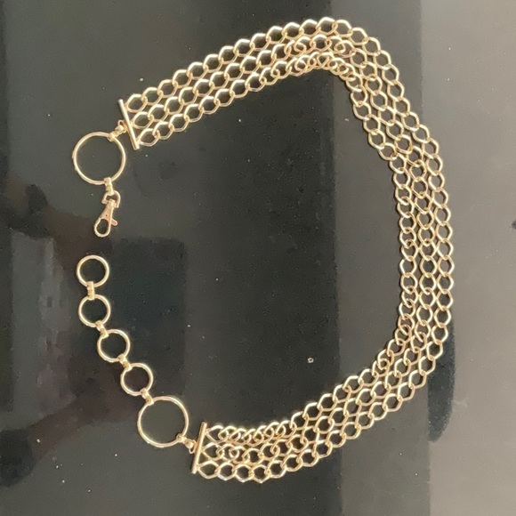 Cache Accessories - Cache Gold Tone Metal Belt